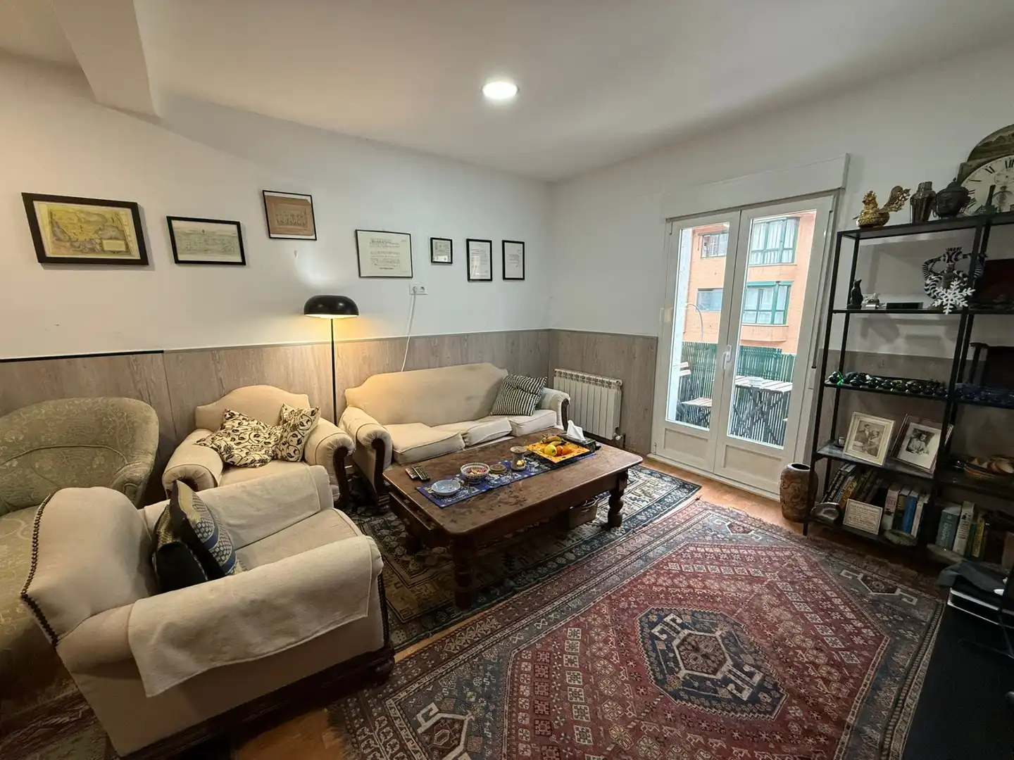 Wohnzimmer von Wohnung zum Verkauf in  Madrid Capital mit Heizung, Terrasse und Abstellraum