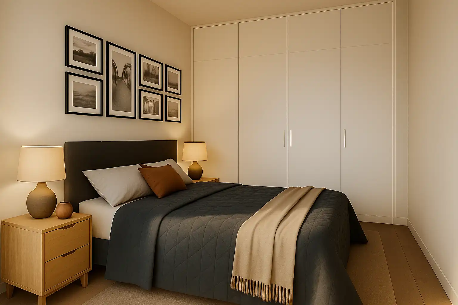 Schlafzimmer von Wohnung zum Verkauf in Chipiona mit Heizung