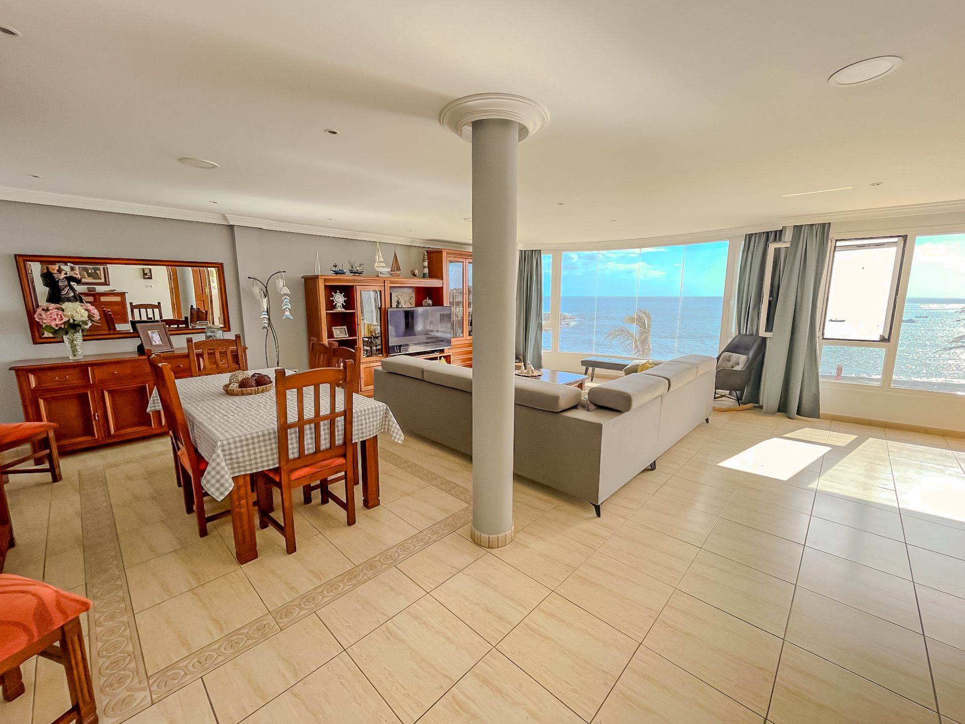 Living room of Flat for sale in Puerto del Rosario  with Air Conditioner, Private garden and Terrace