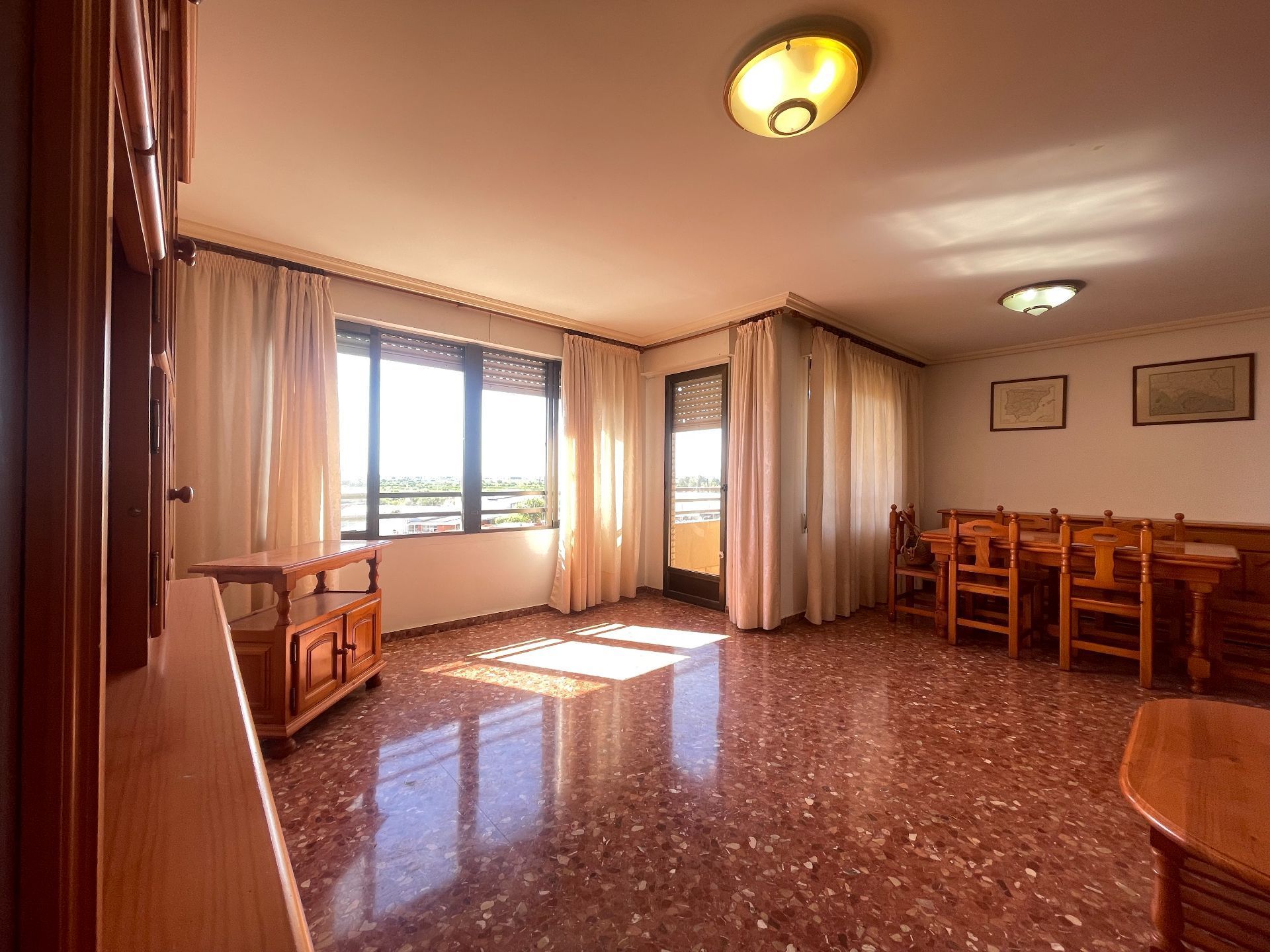 Dining room of Flat for sale in Burriana / Borriana  with Terrace and Storage room