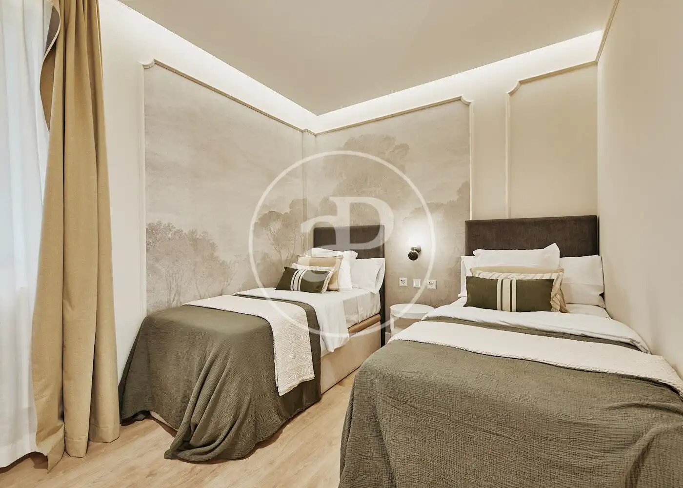 Schlafzimmer von Wohnung zum Verkauf in Madrid mit Klimaanlage, Heizung und Terrasse