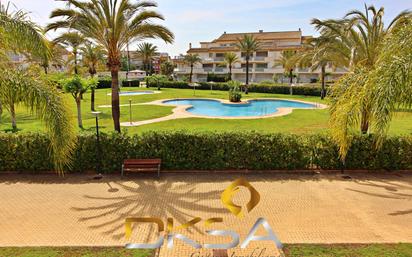 Exterior view of Flat for sale in Torreblanca  with Air Conditioner, Heating and Private garden