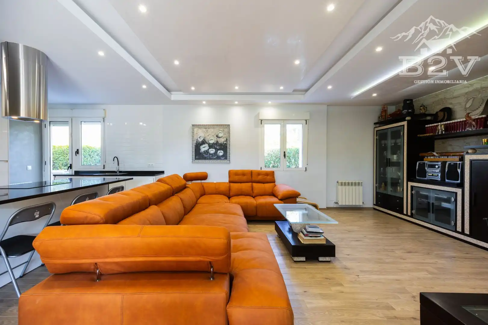 Living room of Houses for sale in Navalafuente  with Air Conditioner, Heating and Private garden