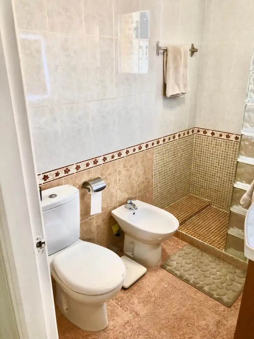 Badezimmer von Haus oder Chalet zur Miete in Orihuela mit Klimaanlage, Heizung und Terrasse