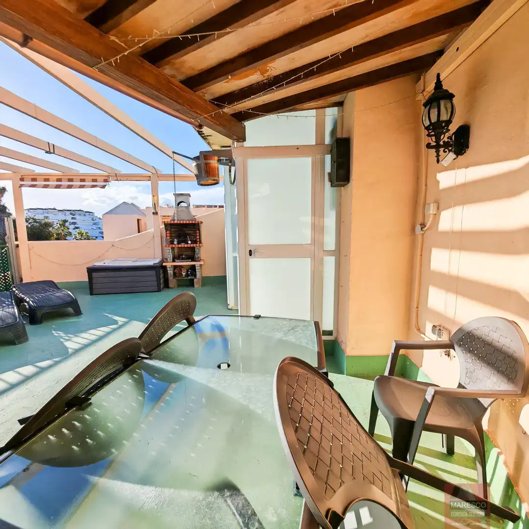 Terrace of Attic for sale in Fuengirola  with Air Conditioner, Terrace and Community pool