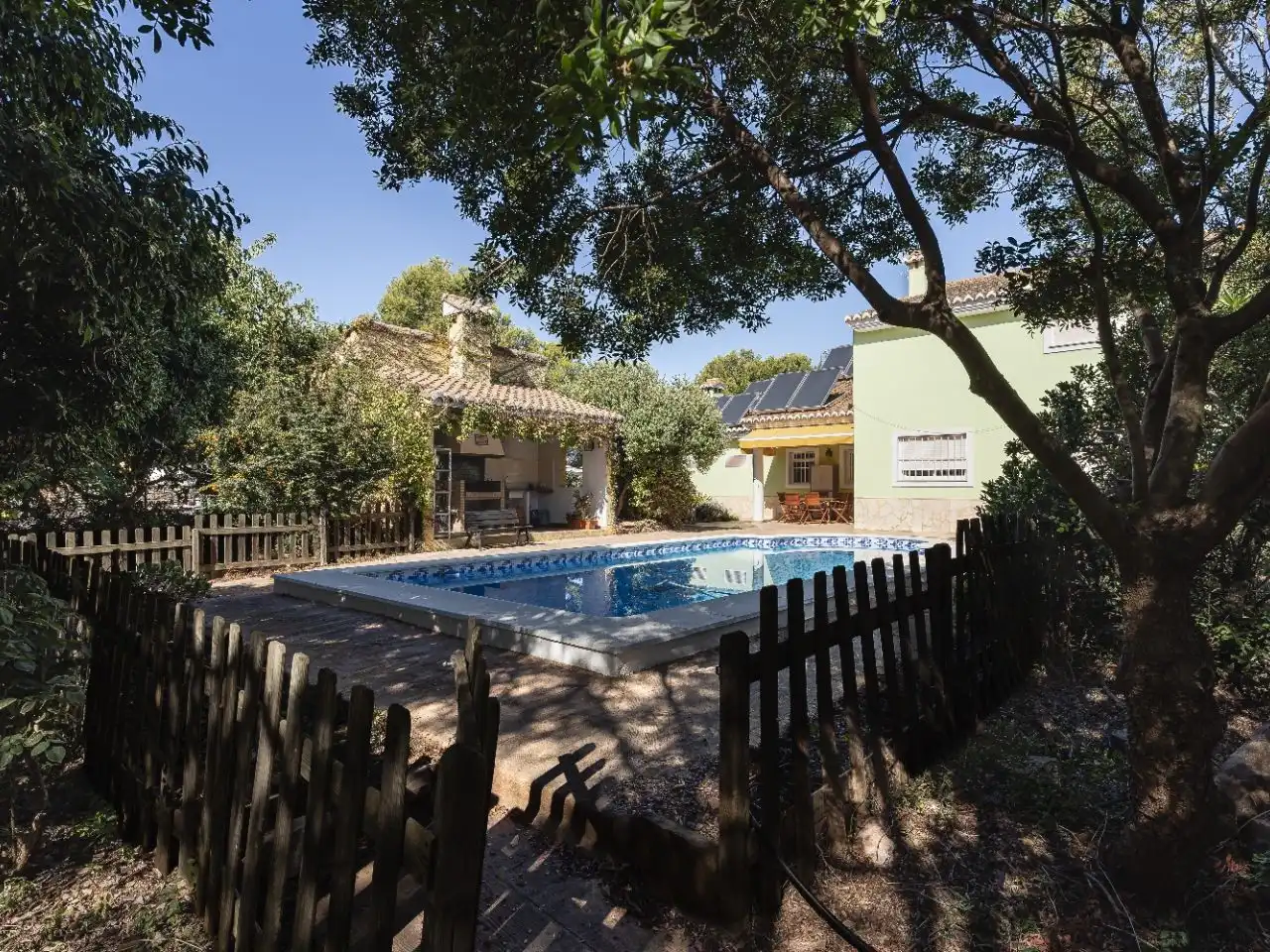 Piscina de Casa o xalet en venda en Bétera amb Terrassa, Piscina i Balcó