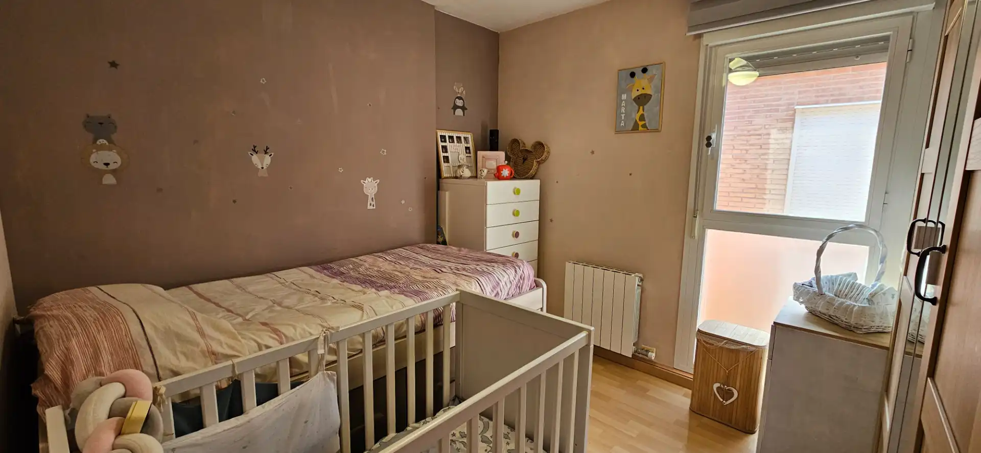 Dormitori de Casa adosada en venda en Tarragona amb Aire condicionat, Calefacció i Jardí privat
