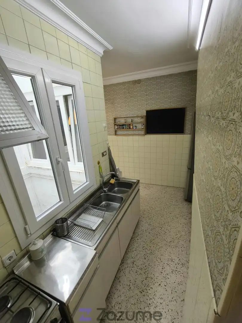 Cocina de Casa adosada de alquiler en Sevilla con Aire acondicionado, Terraza y Amueblado