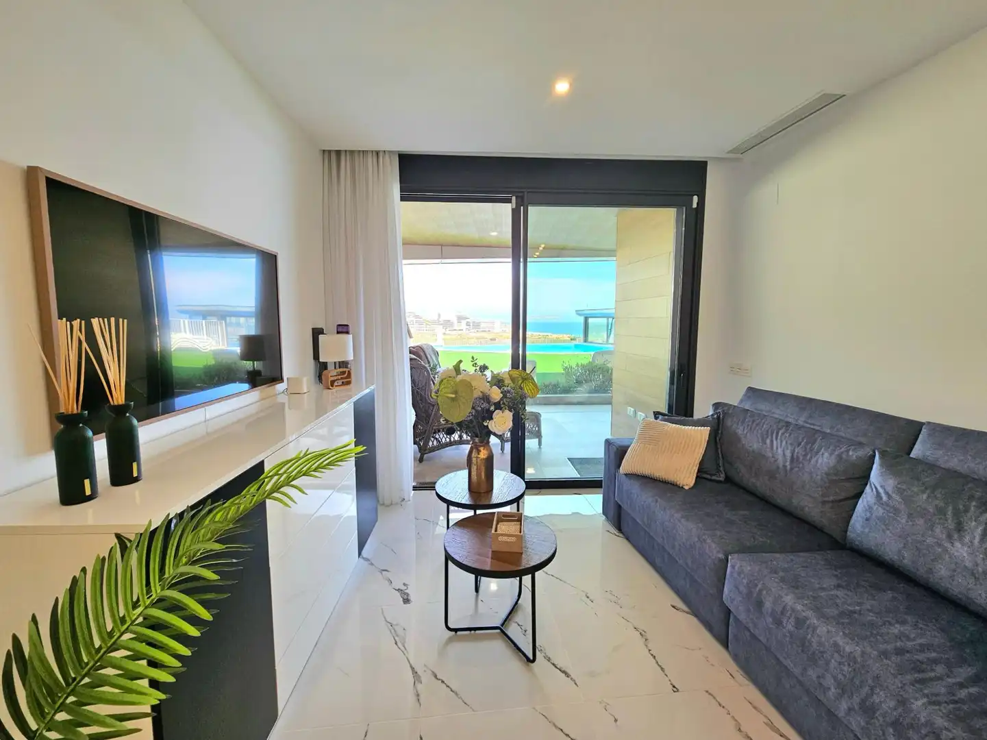 Sala d'estar de Apartament en venda en Santa Pola