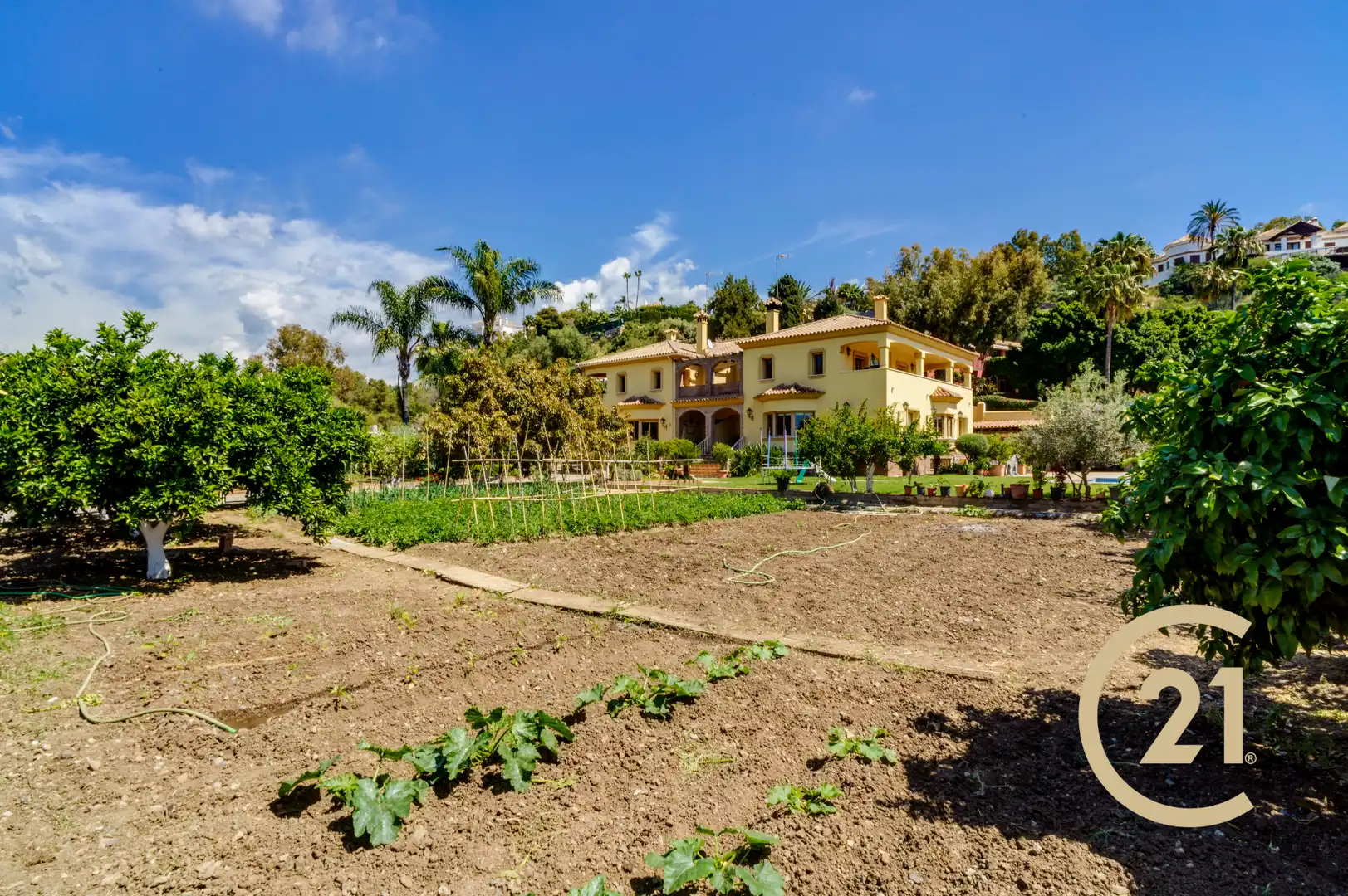 Jardín de Casa adosada en venta en Benahavís con Aire acondicionado, Jardín privado y Terraza