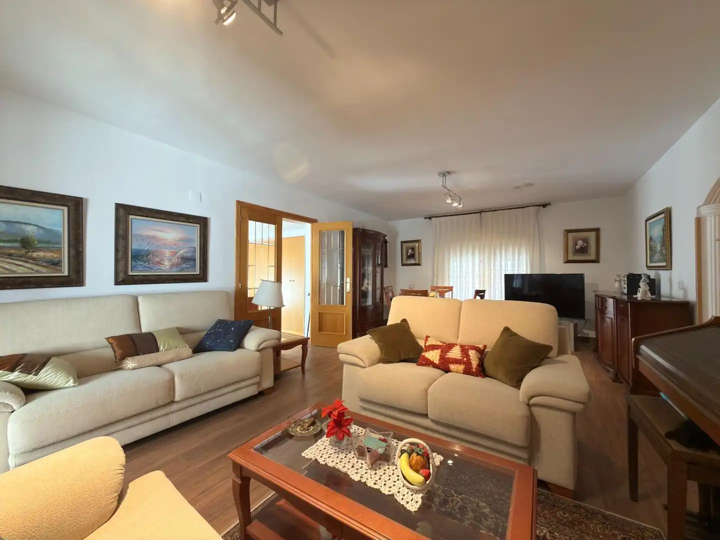 Sala d'estar de Casa o xalet en venda en Gandia