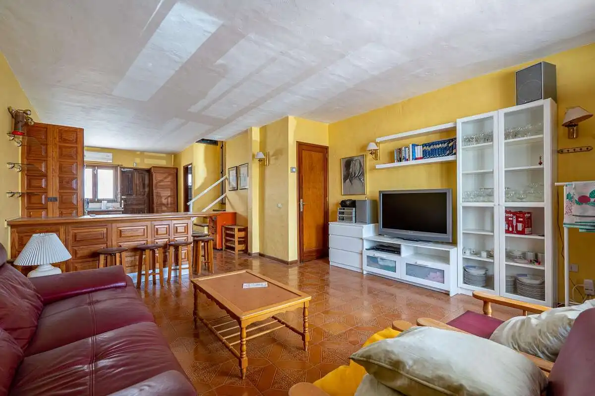 Sala de estar de Dúplex en venta en Tías