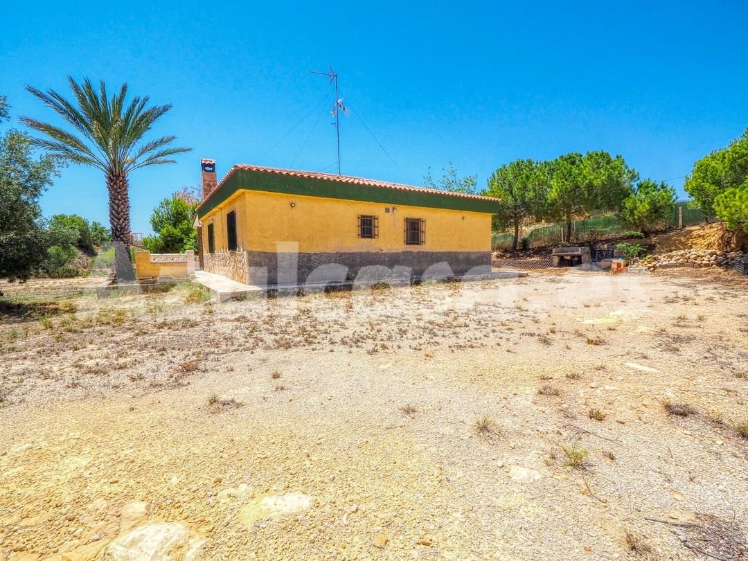 Vista exterior de Casa o xalet en venda en Mutxamel amb Jardí privat, Terrassa i Piscina