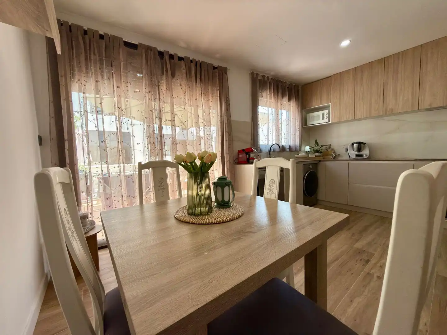 Comedor de Casa o chalet en venta en Santa Margarida I Els Monjos con Aire acondicionado, Jardín privado y Terraza