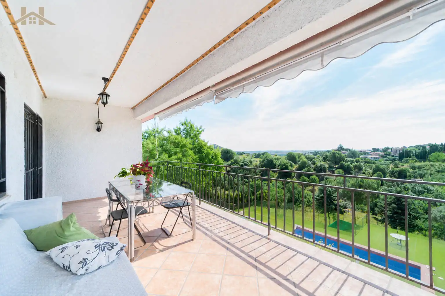 Terraza de Casa o chalet en venta en Valdemorillo con Aire acondicionado, Calefacción y Jardín privado