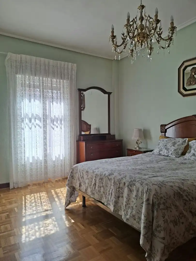 Bedroom of Flat for sale in Vitoria - Gasteiz  with Heating, Parquet flooring and Terrace