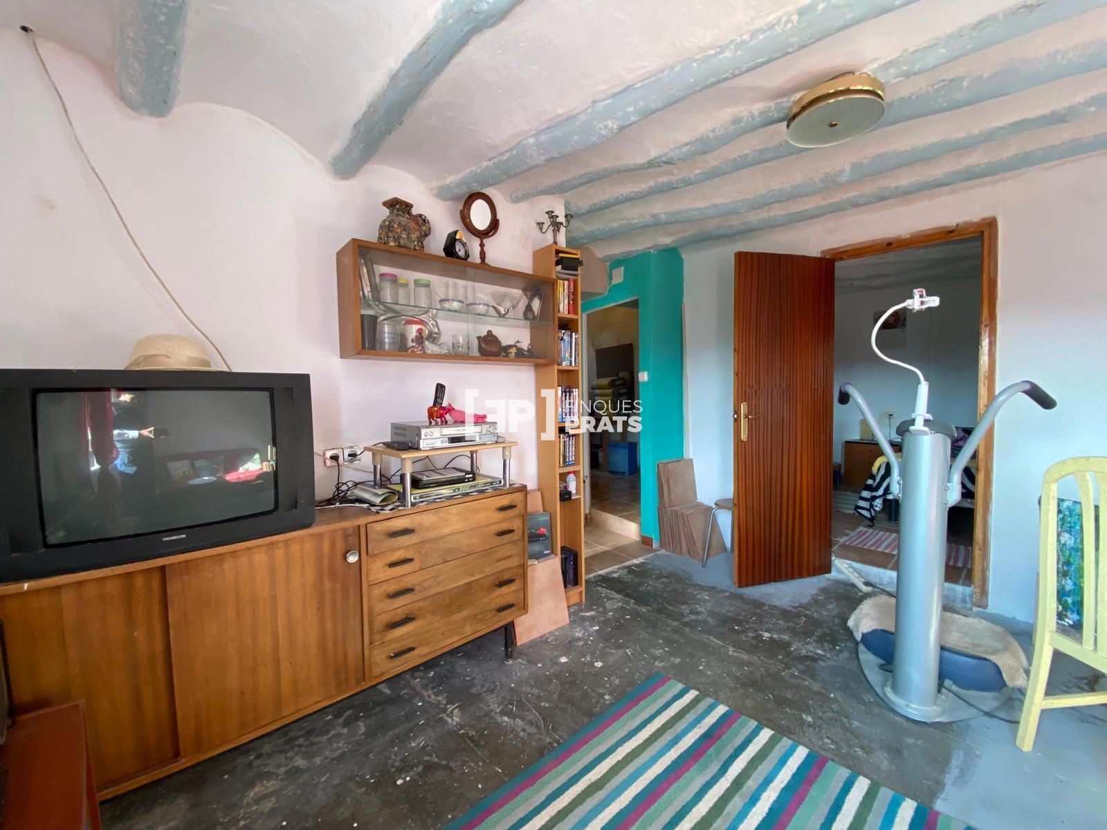 Sala d'estar de Casa o xalet en venda en Fraga amb Terrassa