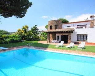 Garden of Country house for sale in Sant Pol de Mar  with Terrace and Swimming Pool