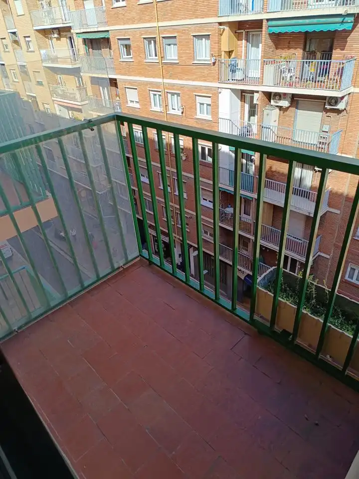 Balcony of Flat for sale in Zaragoza  with Air Conditioner, Heating and Parquet flooring