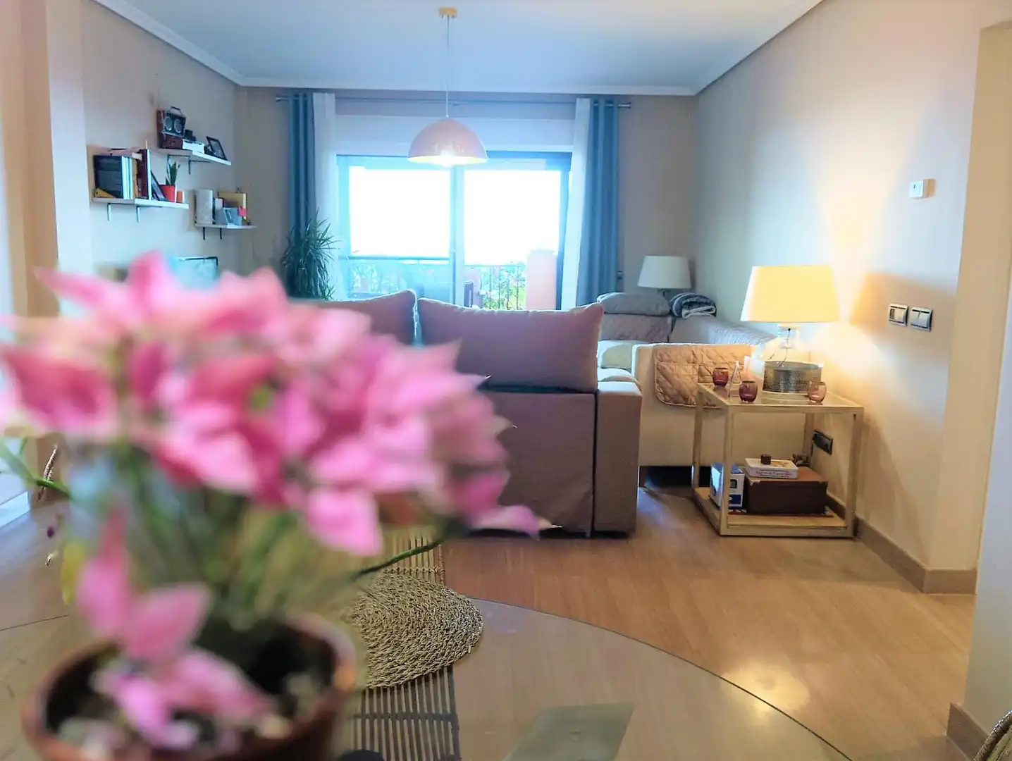 Sala de estar de Apartamento en venta en Águilas con Aire acondicionado, Calefacción y Jardín privado