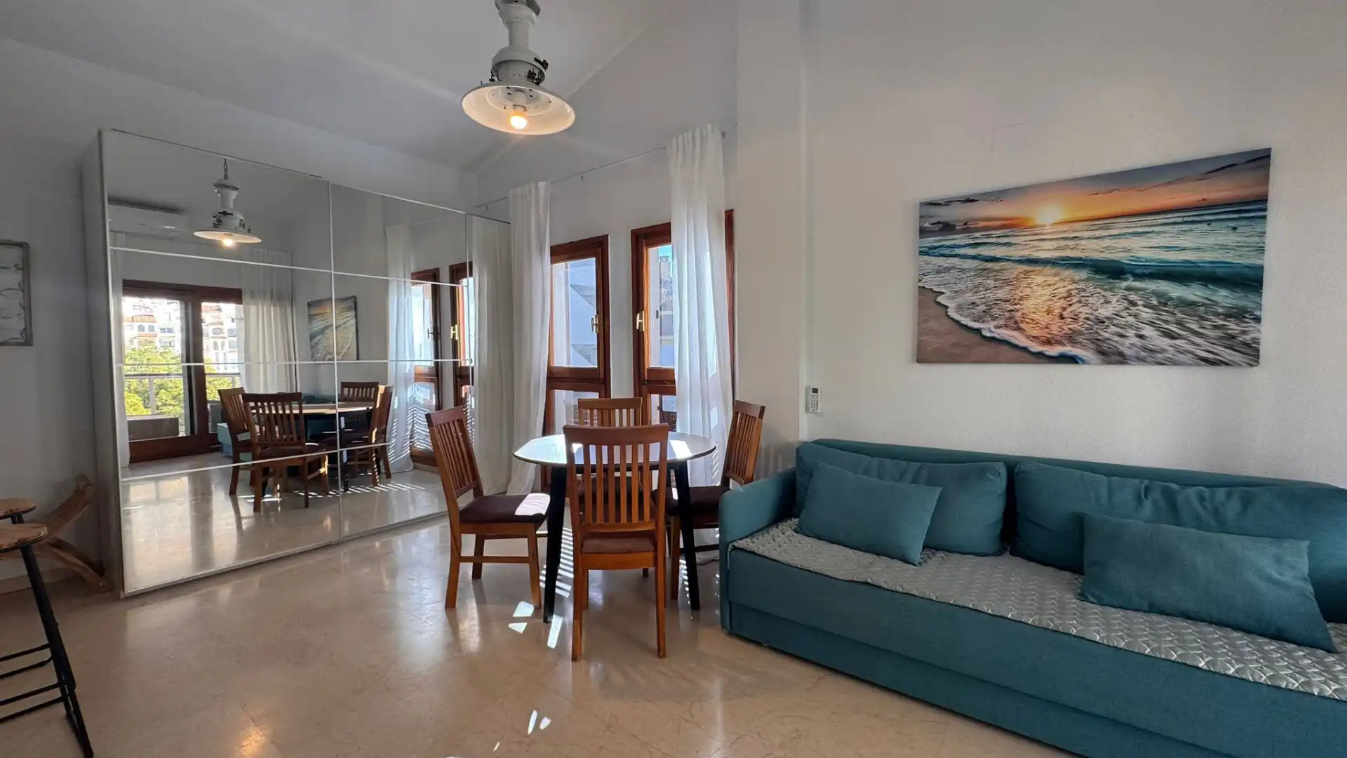 Sala de estar de Ático en venta en Altea con Aire acondicionado, Calefacción y Terraza