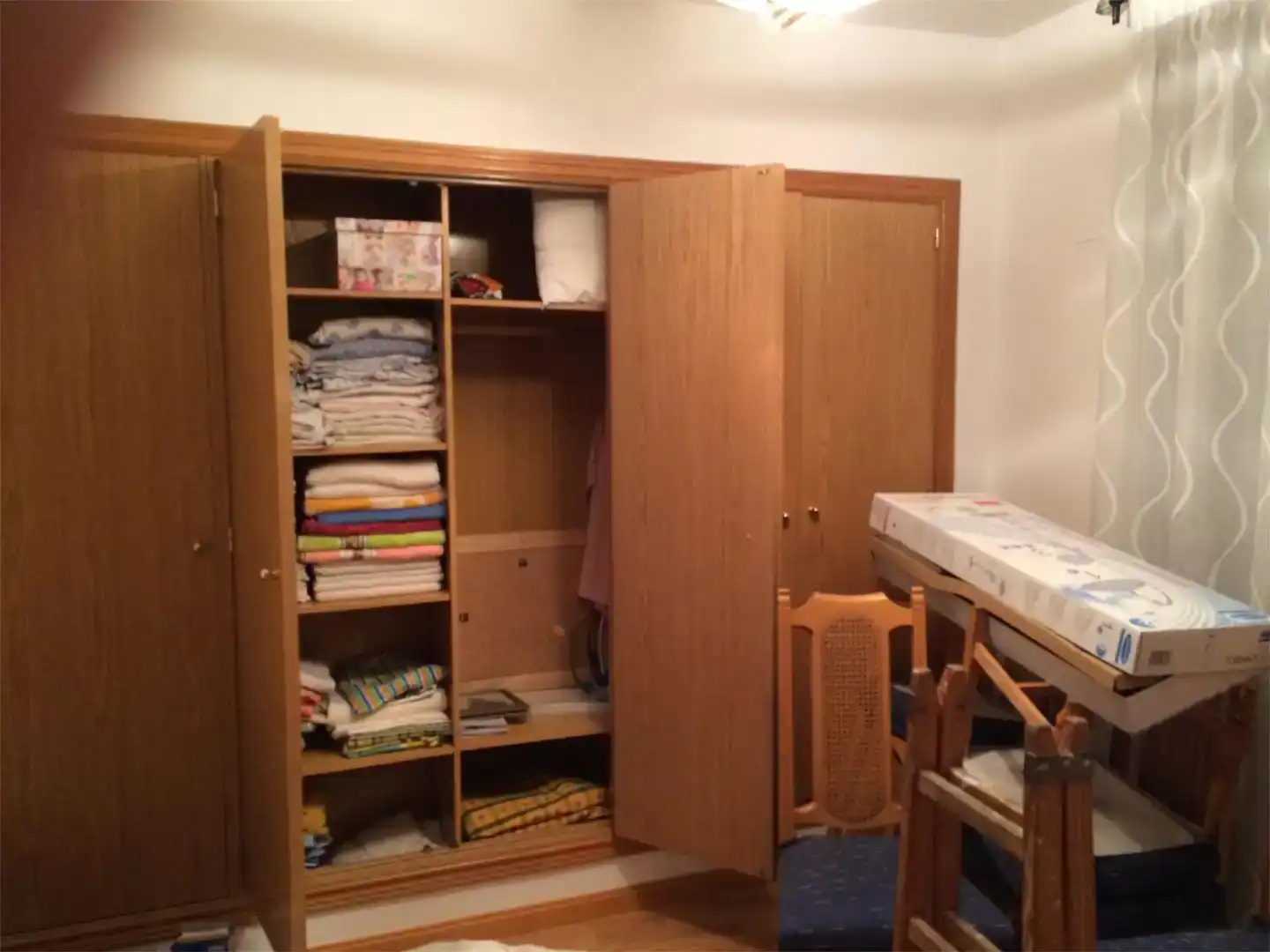 Schlafzimmer von Wohnung zur Miete in  Zaragoza Capital mit Klimaanlage