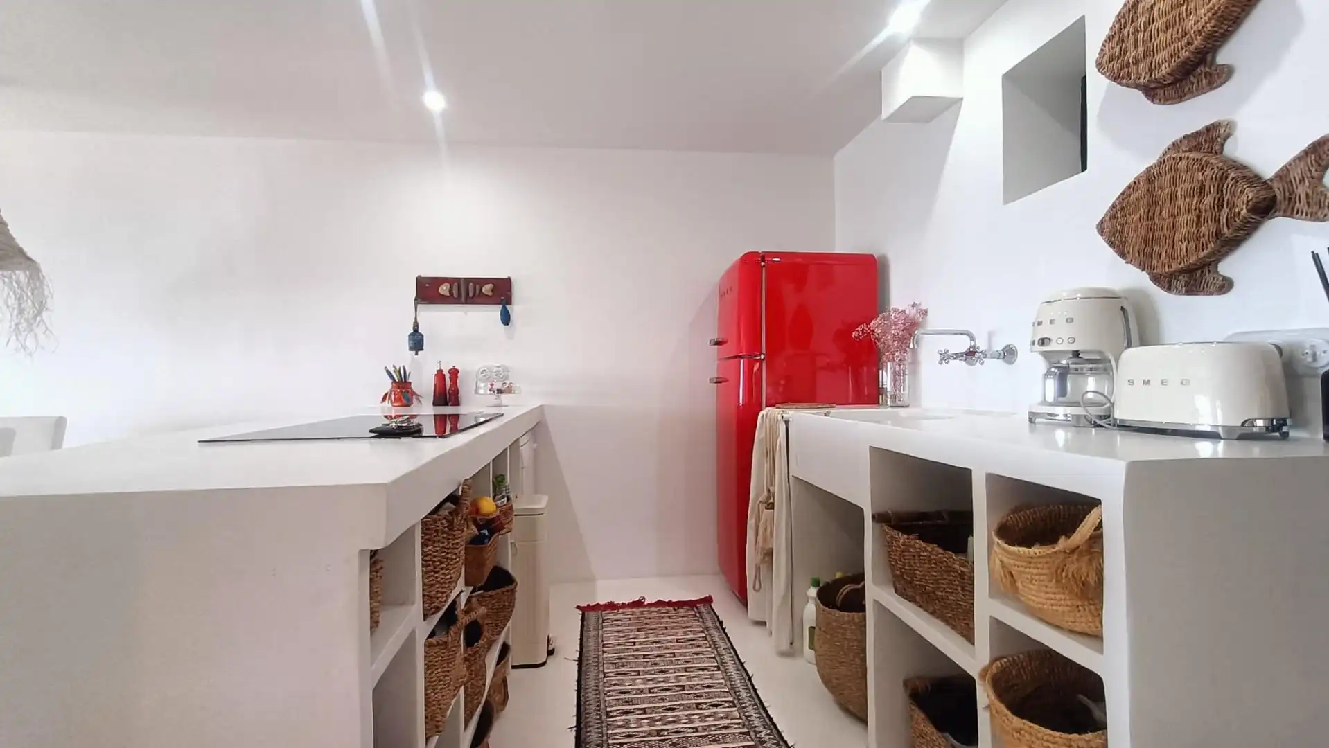 Cuina de Apartament en venda en Santa Pola amb Aire condicionat i Moblat