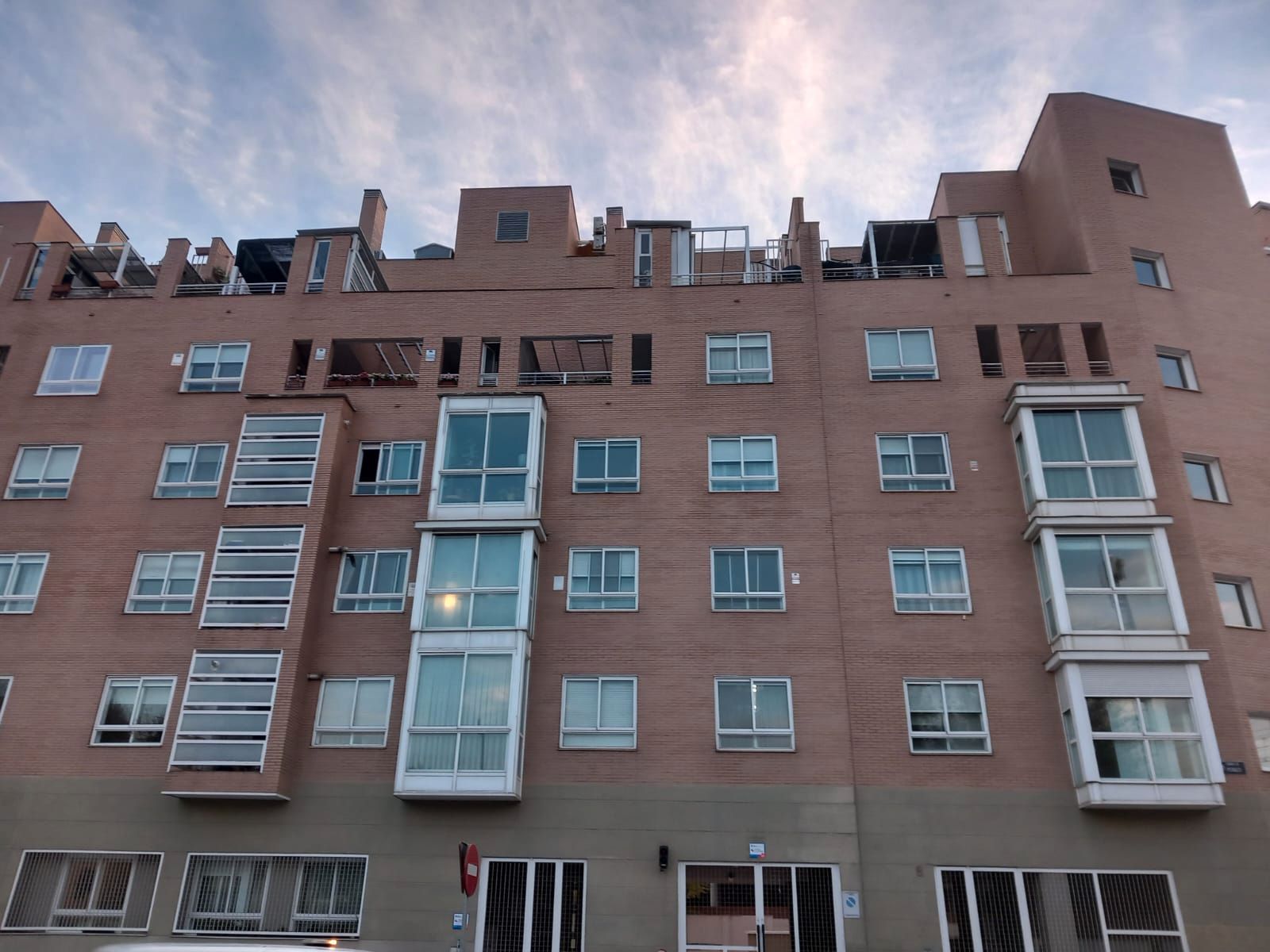 Exterior view of Flat for sale in  Madrid Capital  with Air Conditioner, Heating and Parquet flooring