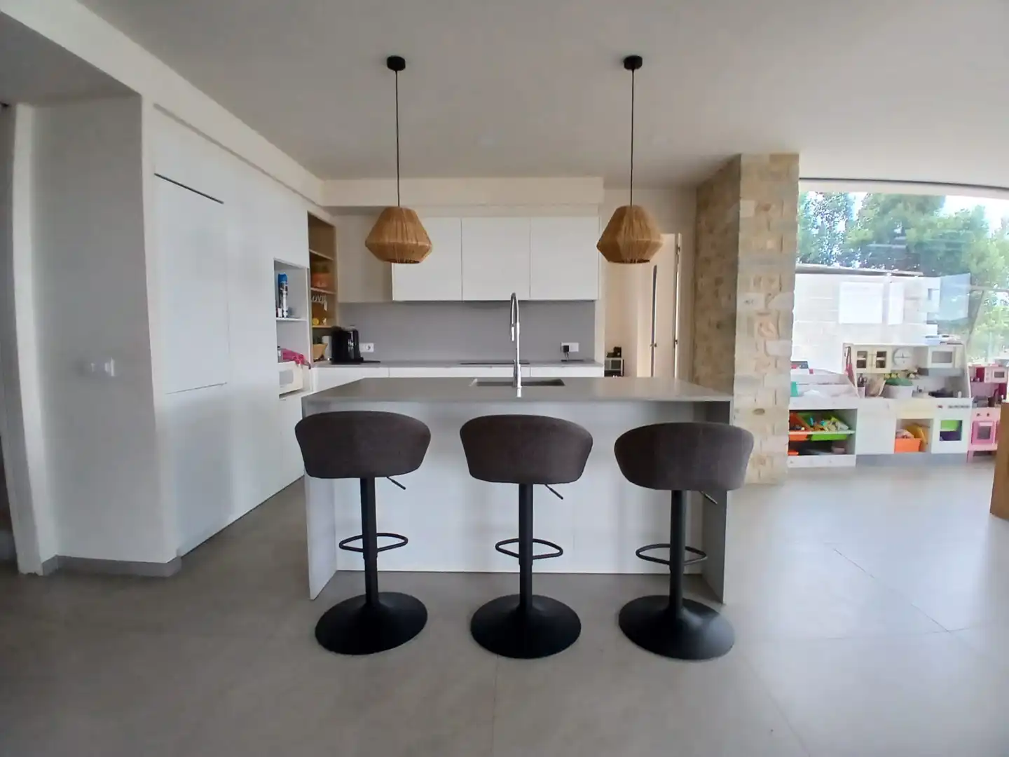 Cocina de Casa o chalet en venta en Albons con Aire acondicionado, Calefacción y Jardín privado