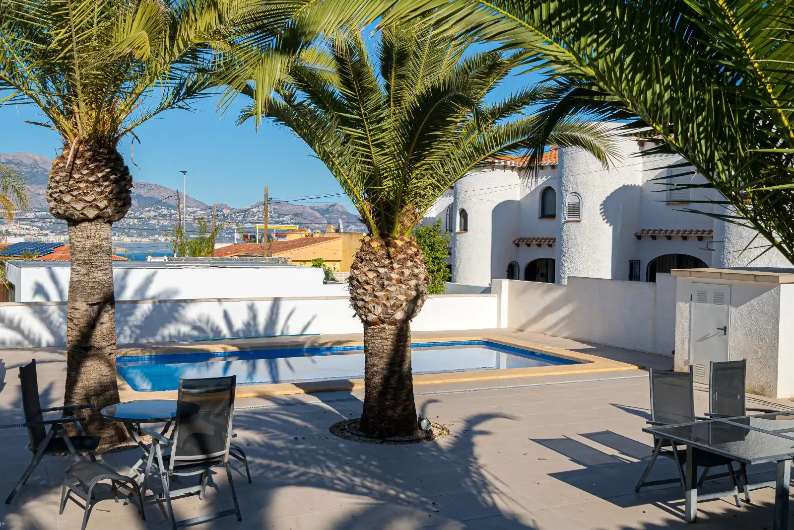 Vista exterior de Casa o xalet en venda en L'Alfàs del Pi amb Aire condicionat, Calefacció i Traster