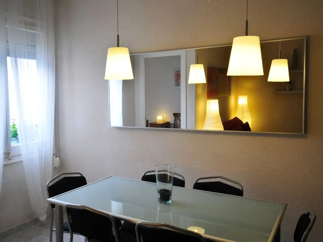 Dining room of Flat for rent in  Barcelona Capital  with Air Conditioner