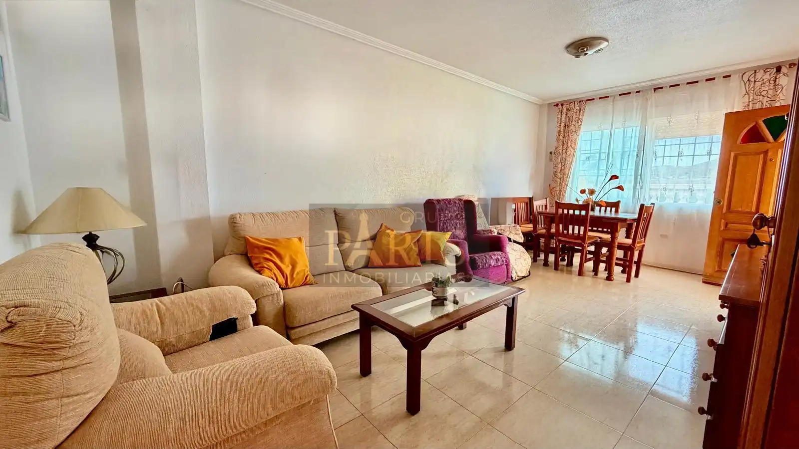 Sala d'estar de Casa o xalet en venda en Cartagena amb Aire condicionat i Piscina comunitària