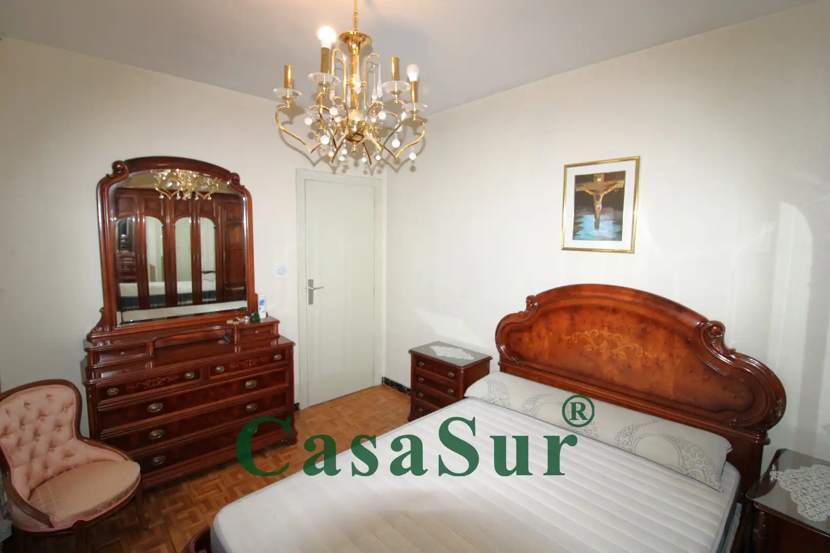 Schlafzimmer von Wohnung zum Verkauf in Valladolid mit Heizung, Terrasse und Abstellraum