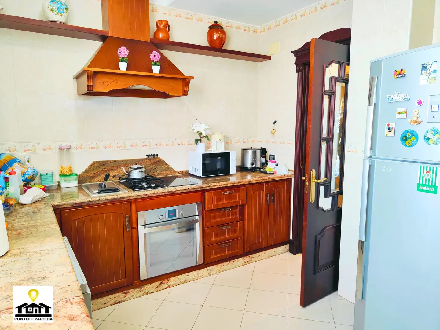 Küche von Country house zum Verkauf in Utrera mit Klimaanlage, Heizung und Privatgarten