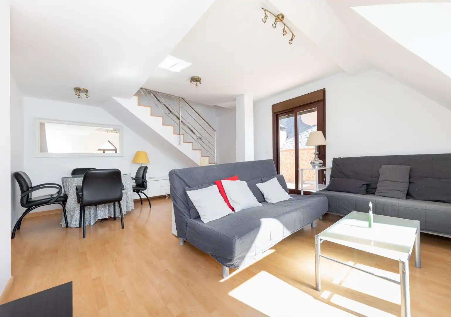 Living room of Flat for sale in Monachil  with Air Conditioner, Heating and Terrace