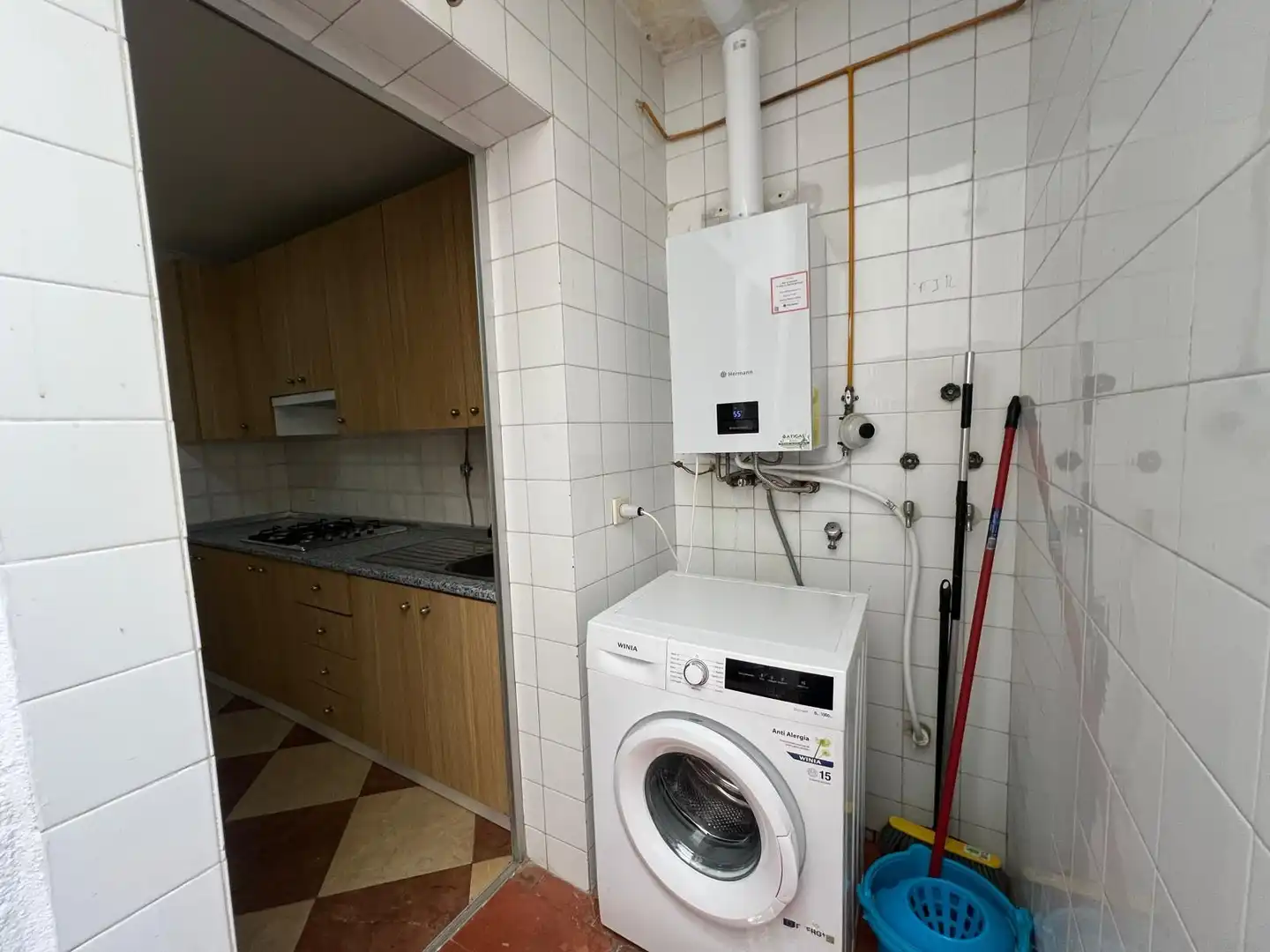 Cocina de Piso en venta en Cáceres con Calefacción, Terraza y Amueblado