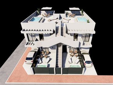 Apartamento con balcón en venta en de las Palmas 29