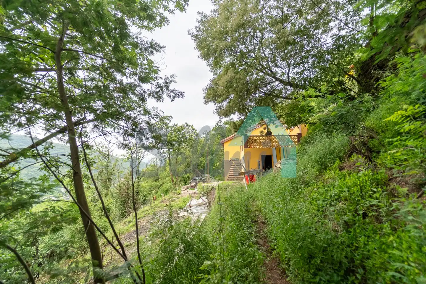 Exterior view of Houses for rent in Mieres (Asturias)  with Heating, Private garden and Parquet flooring