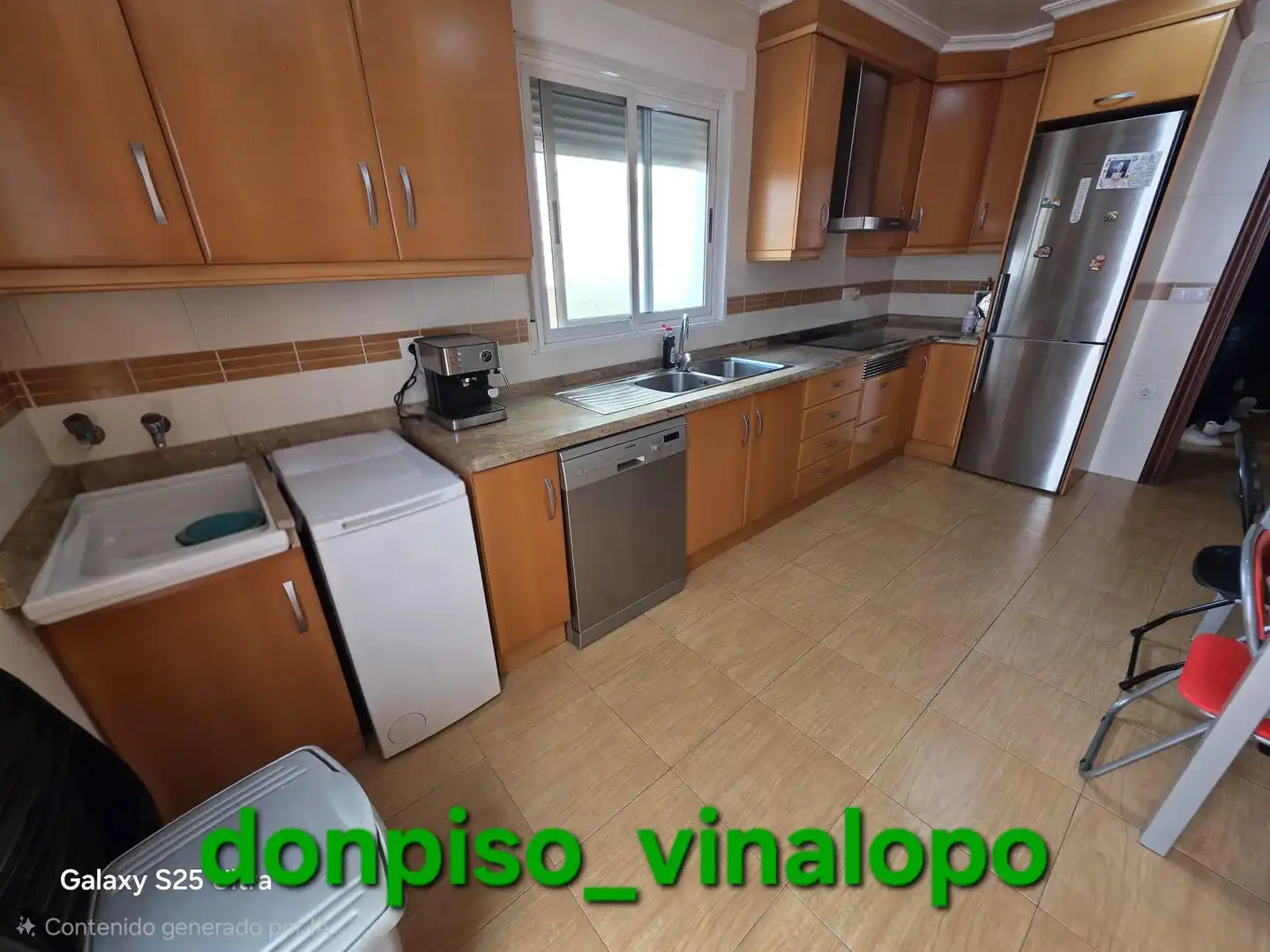 Küche von Maisonette zum Verkauf in Villena mit Klimaanlage, Heizung und Balkon