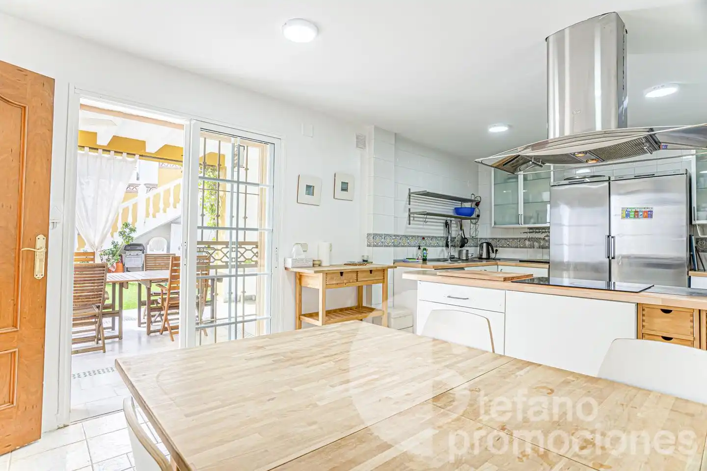 Cocina de Casa o chalet en venta en Rincón de la Victoria con Aire acondicionado, Jardín privado y Terraza