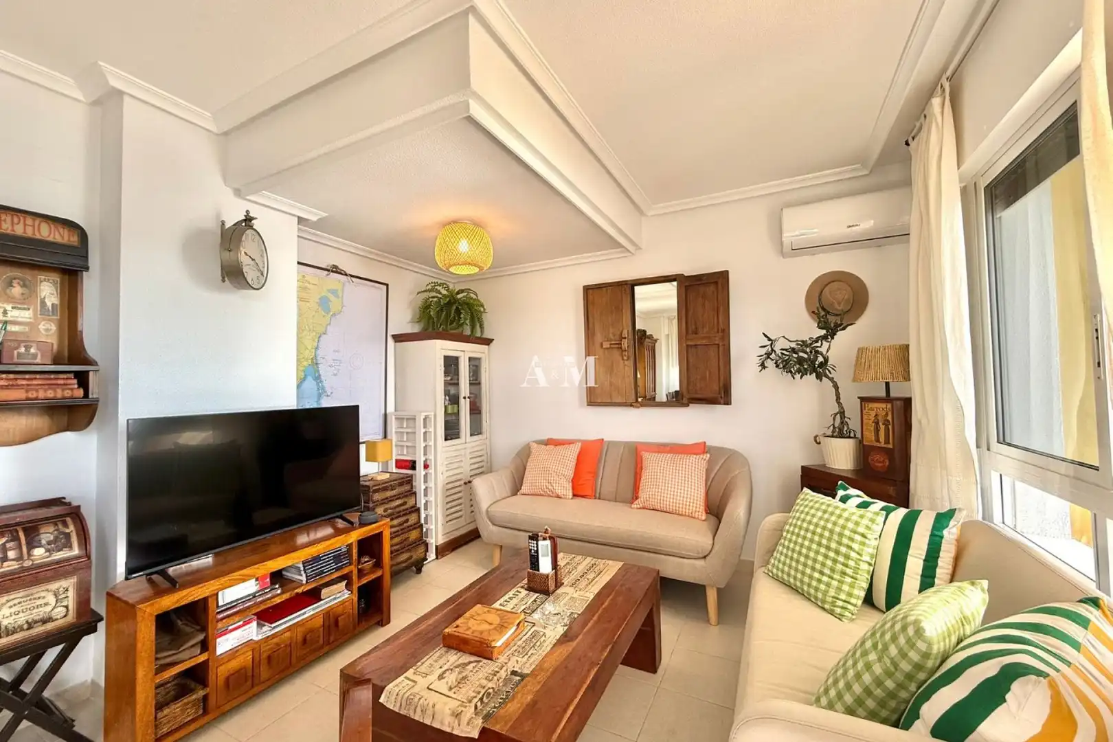 Living room of Houses for rent in Orihuela  with Air Conditioner, Heating and Terrace