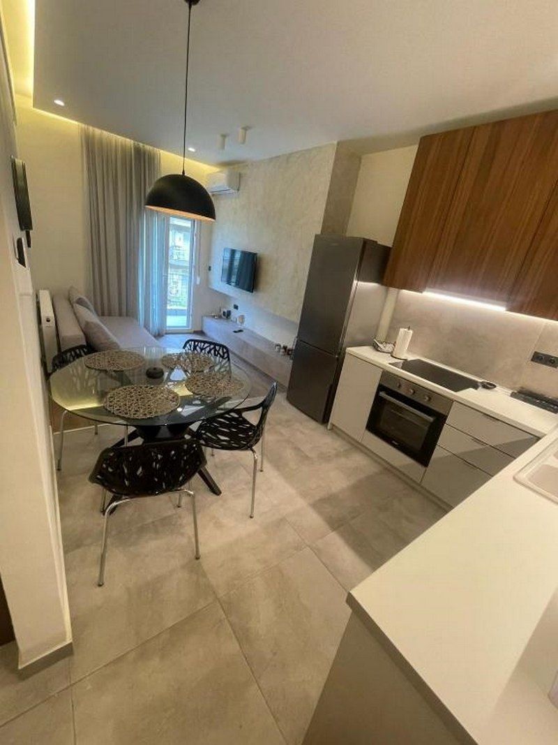 Kitchen of Flat to rent in  Barcelona Capital  with Air Conditioner, Furnished and TV