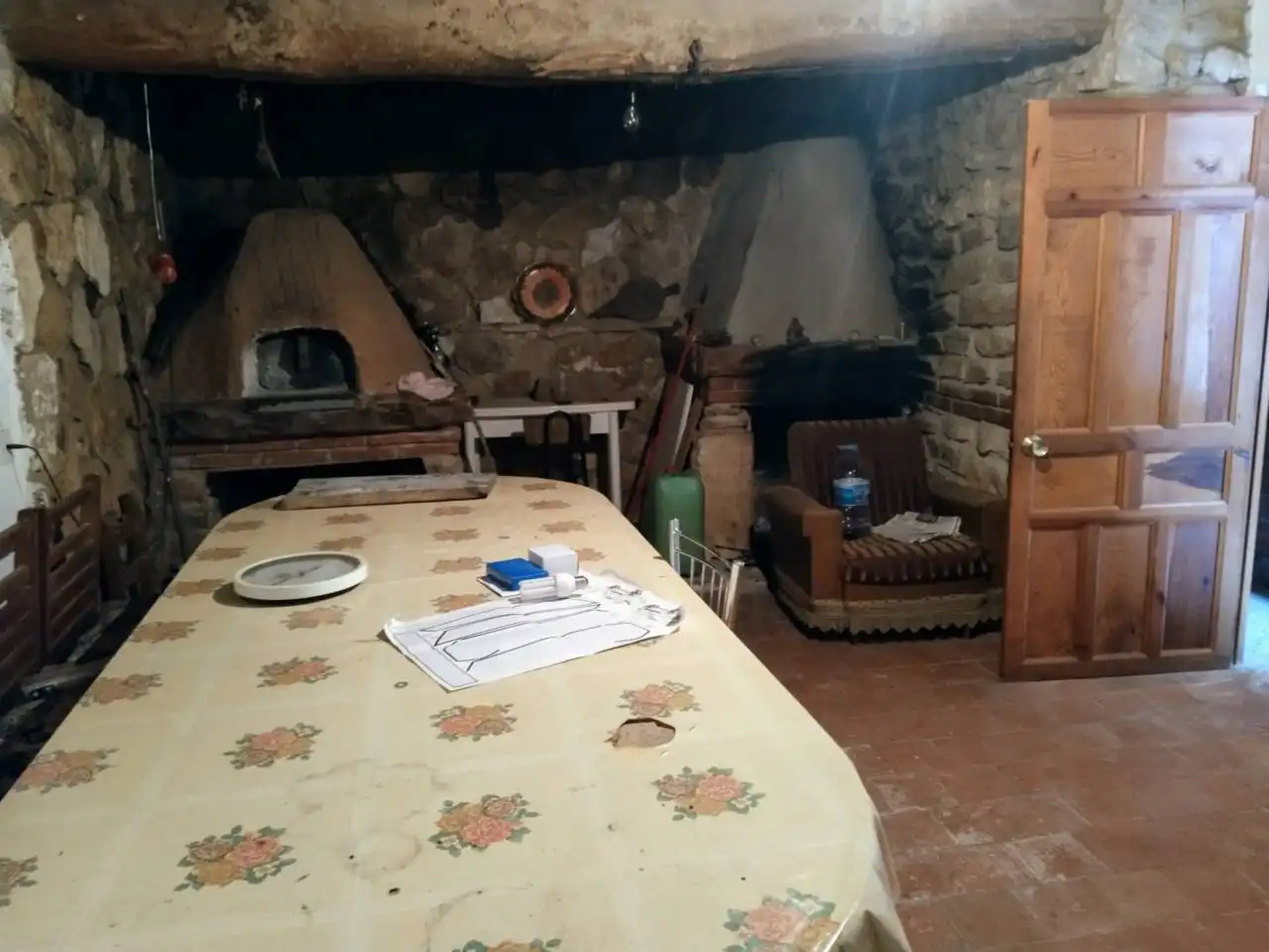 Cocina de Finca rústica en venta en Covarrubias con Amueblado