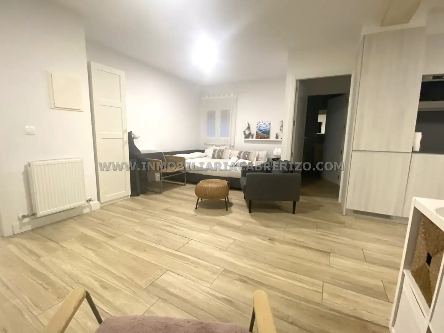 Bedroom of Flat for sale in  Pamplona / Iruña  with Heating, Furnished and Oven