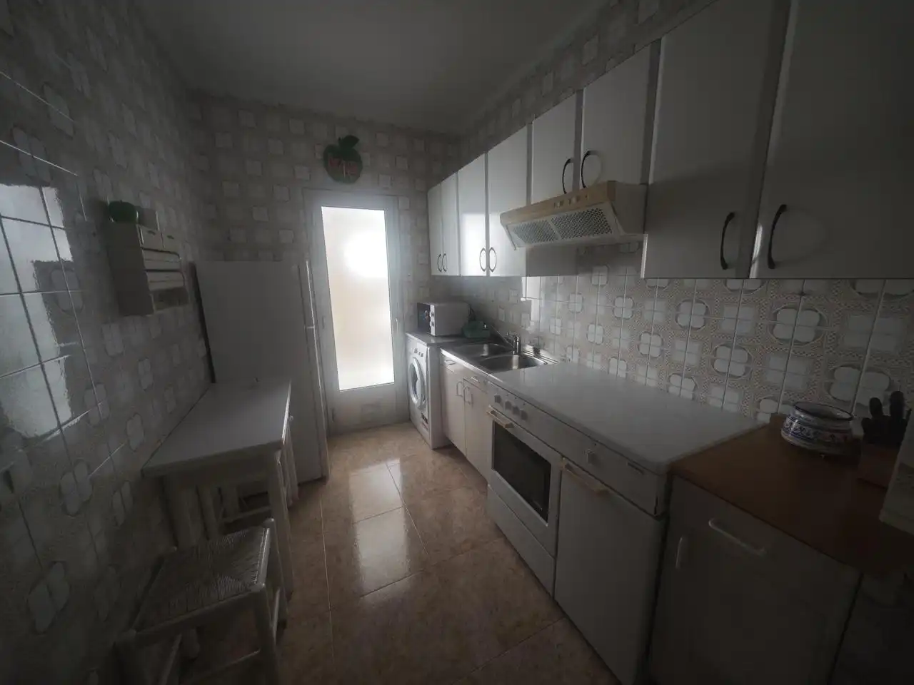 Kitchen of Flat for rent in Plasencia  with Terrace and Furnished
