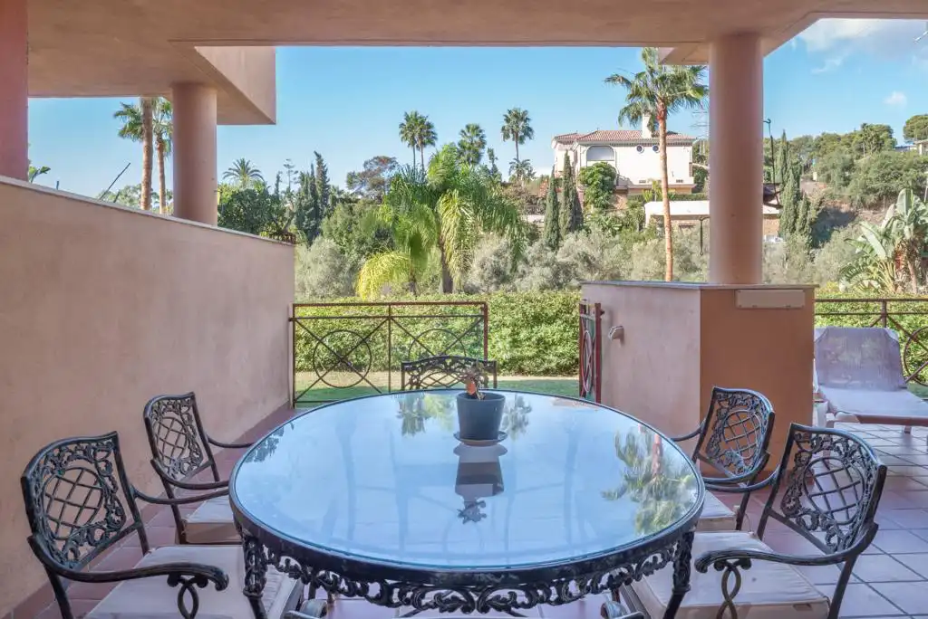 Terrace of Ground floor for rent in Marbella  with Air Conditioner, Terrace and Furnished