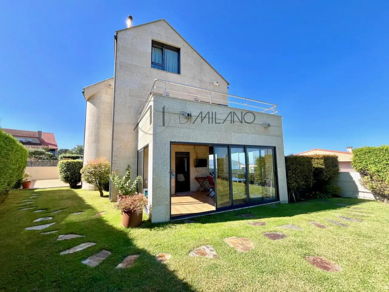 Exterior view of Houses for sale in Vigo   with Heating, Private garden and Terrace