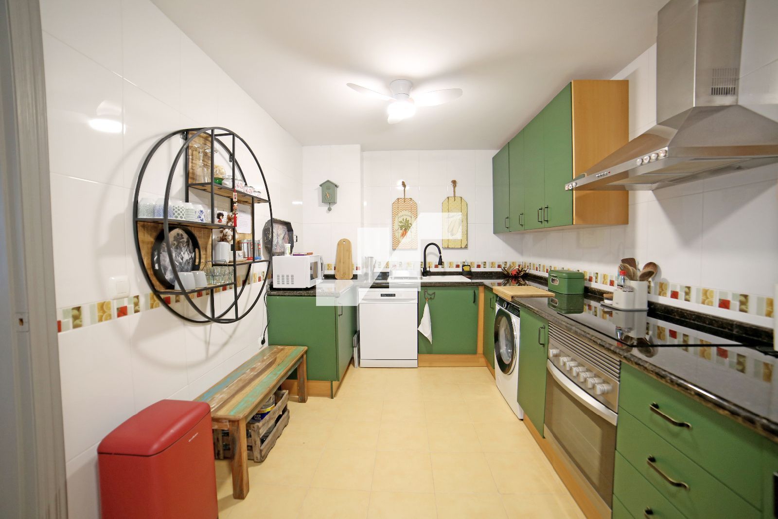 Cocina de Casa adosada en venta en Burriana / Borriana con Aire acondicionado, Calefacción y Amueblado