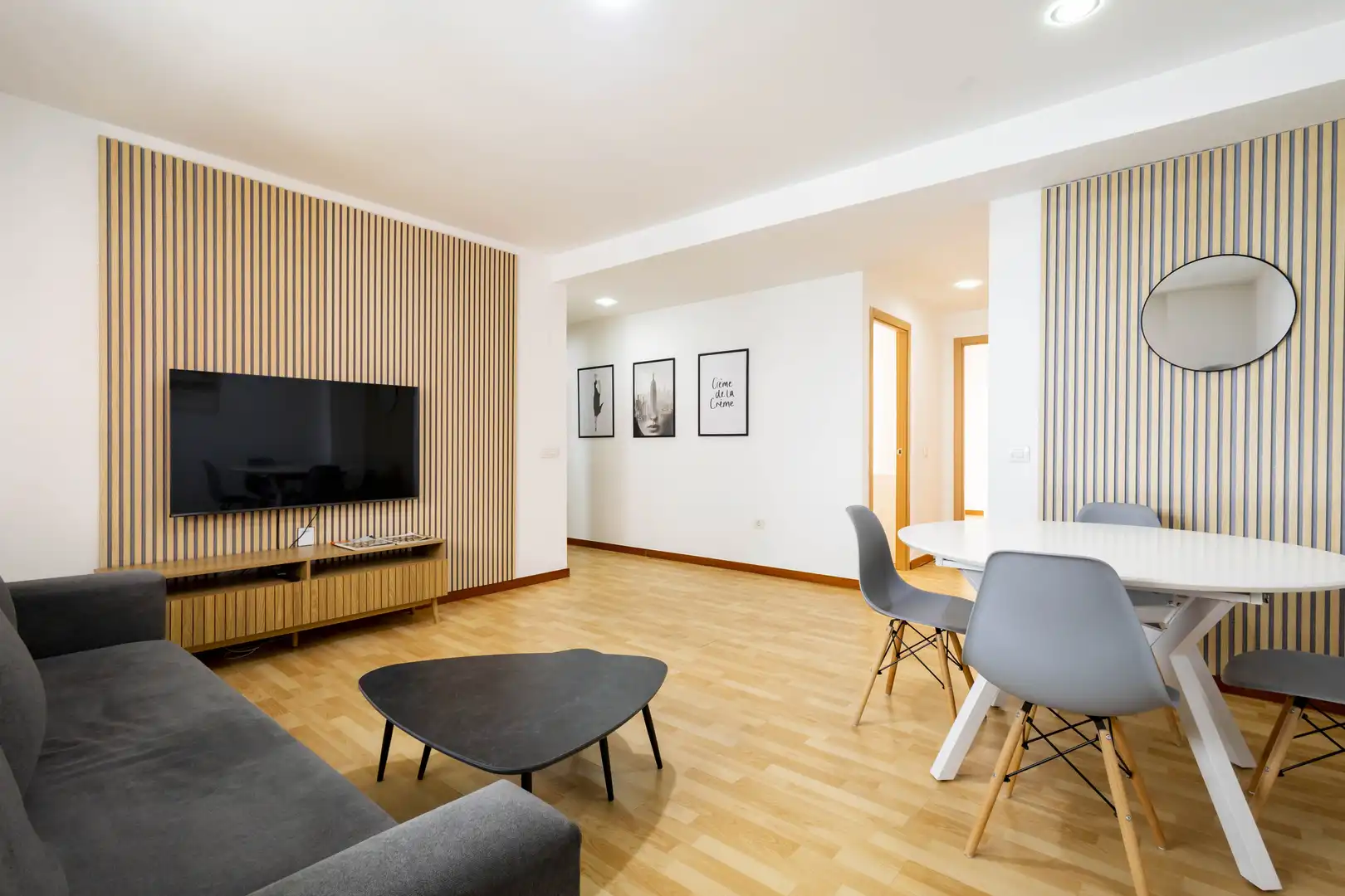 Sala de estar de Piso de alquiler en Santa Cruz de Tenerife con Terraza y Amueblado