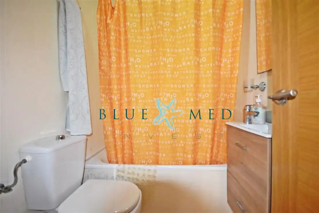 Bathroom of Flat for sale in Mazarrón  with Air Conditioner, Heating and Terrace